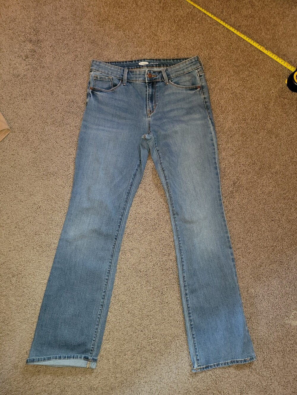 Old Navy Kicker Boot Cut Jeans Size 8 Excellent Used Condition